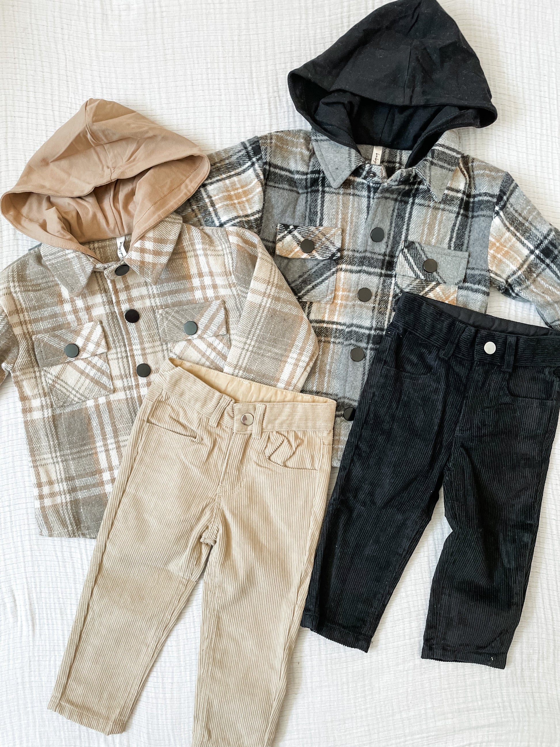 covelLevi Hooded Shacket - Dark Gray - Premium jacket from babysprouts clothing company - Just $42! Shop now at covelboys, Faire, Kids, outerwear, Toddlercovel