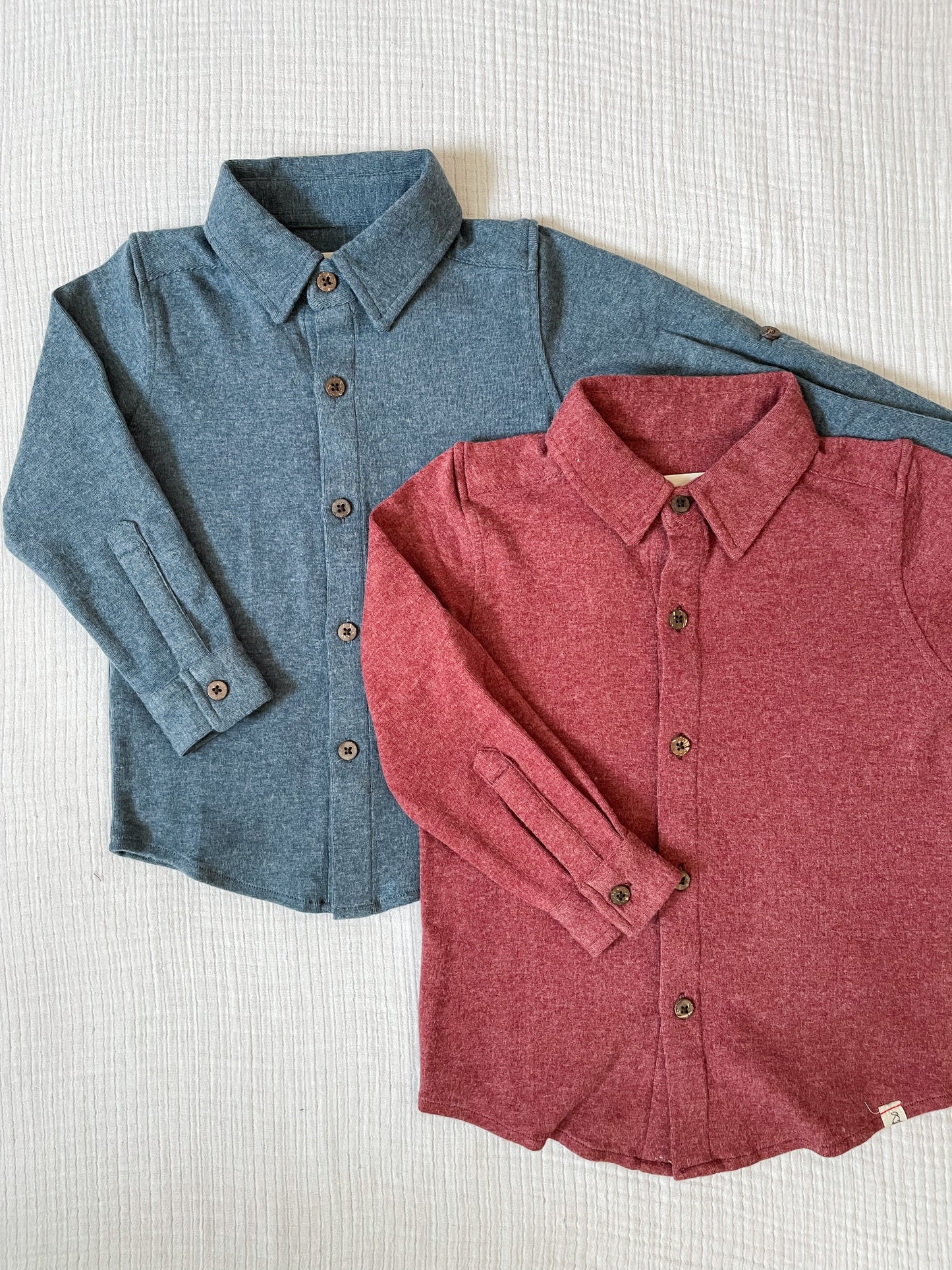 covelLucas Jersey Button Up Shirt - Burgundy - Premium button up from Me & Henry - Just $28! Shop now at covelboy, kid top, Kids, Toddlercovel