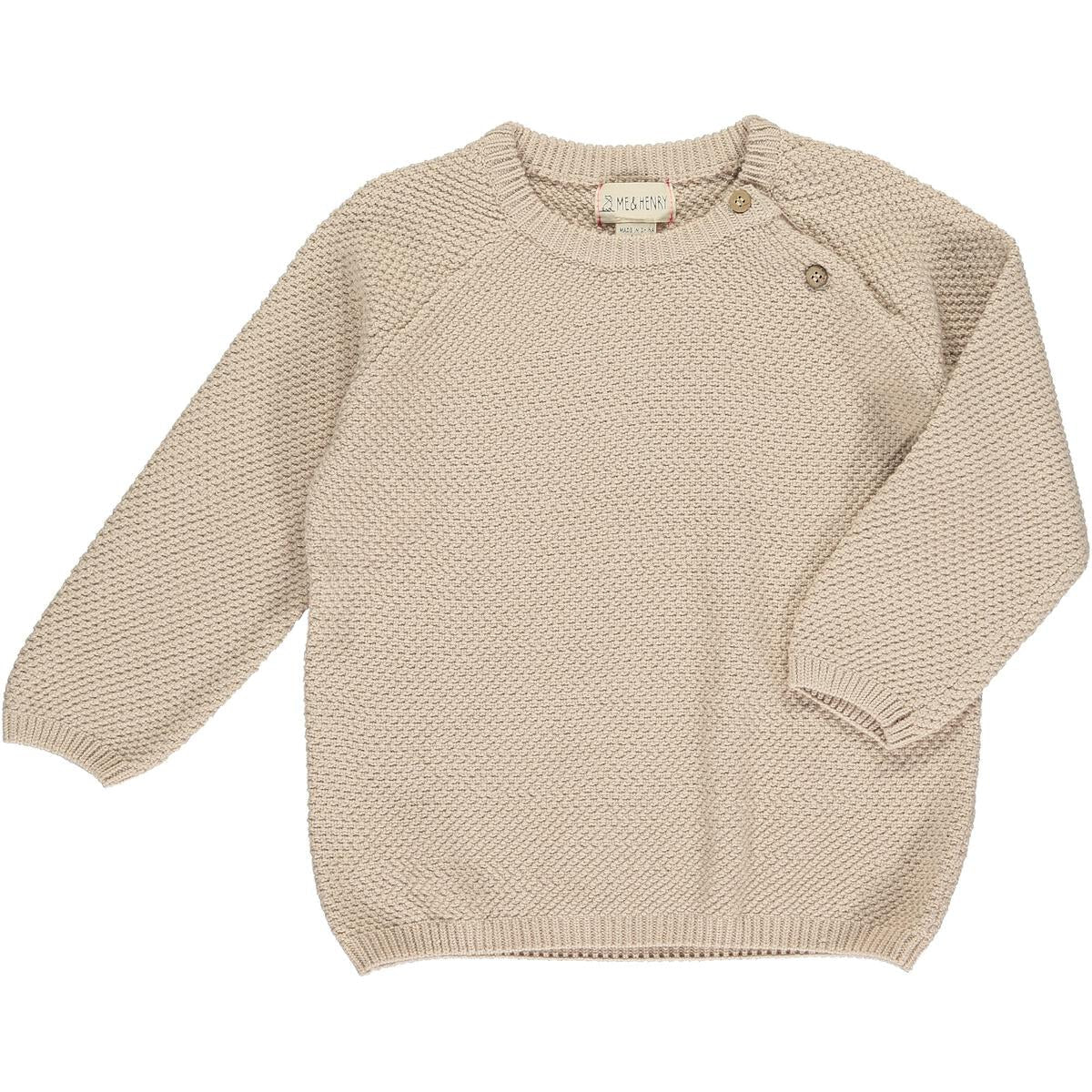 covelRoan Knit Sweater - Cream - Premium sweater from Me & Henry - Just $34! Shop now at covelboys, Kids, kids sweater, Toddlercovel