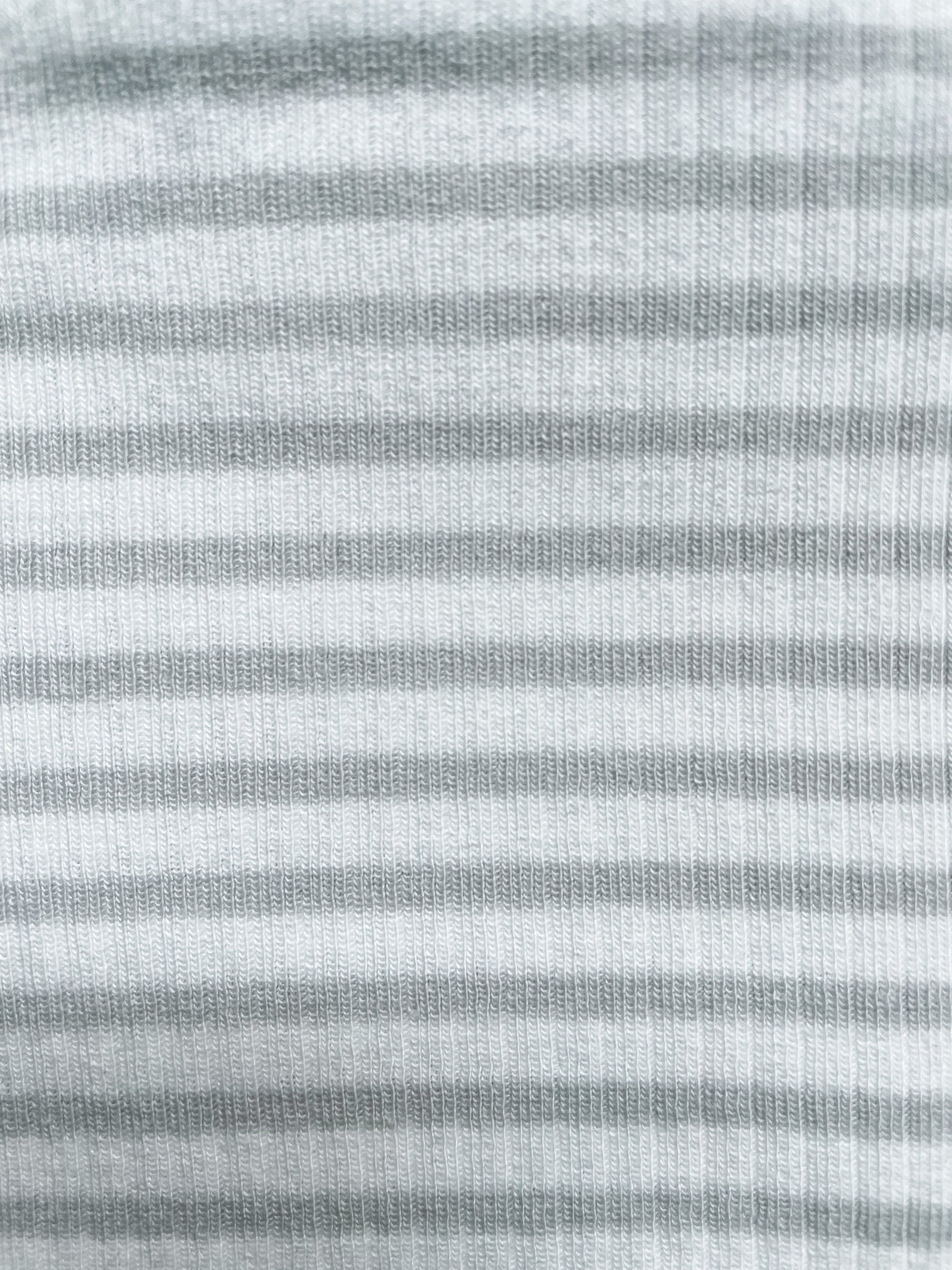 covelOrganic Cotton Ribbed Pajama Set - Lunar Grey Stripe - Premium pajamas from Petit Lem - Just $34! Shop now at covel12-24, baby, baby pajamas, boys, girls, kid pajamas, Toddlercovel