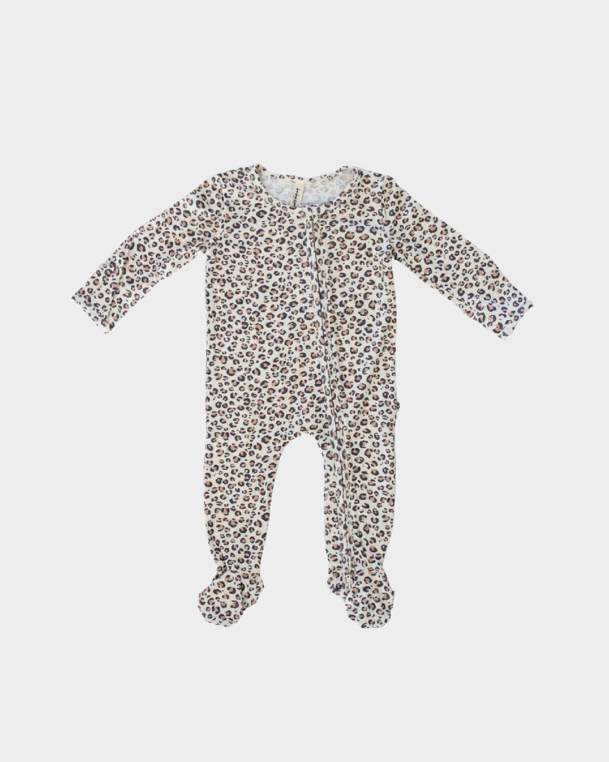 covelCheetah Bamboo Zipper Sleeper - Premium zip up sleeper from babysprouts clothing company - Just $36! Shop now at covel0-12, 12-24, baby, baby pajamas, Faire, girls, new babycovel