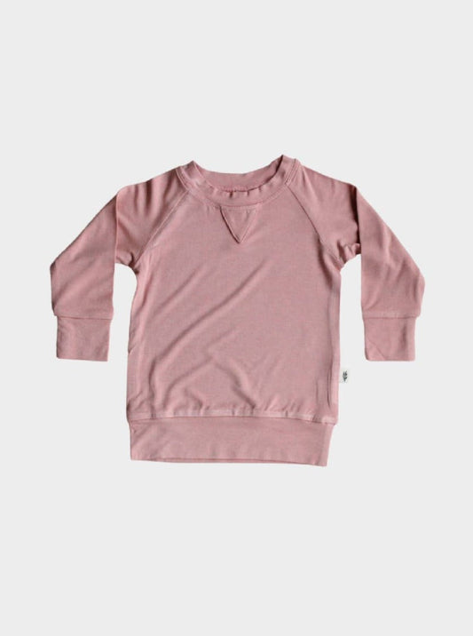 covelRyan Bamboo Raglan Sleeve Tee - Rose - Premium long sleeve tee from babysprouts clothing company - Just $28! Shop now at covel0-12, 12-24, baby, baby top, Faire, girls, kid top, Kids, Toddlercovel