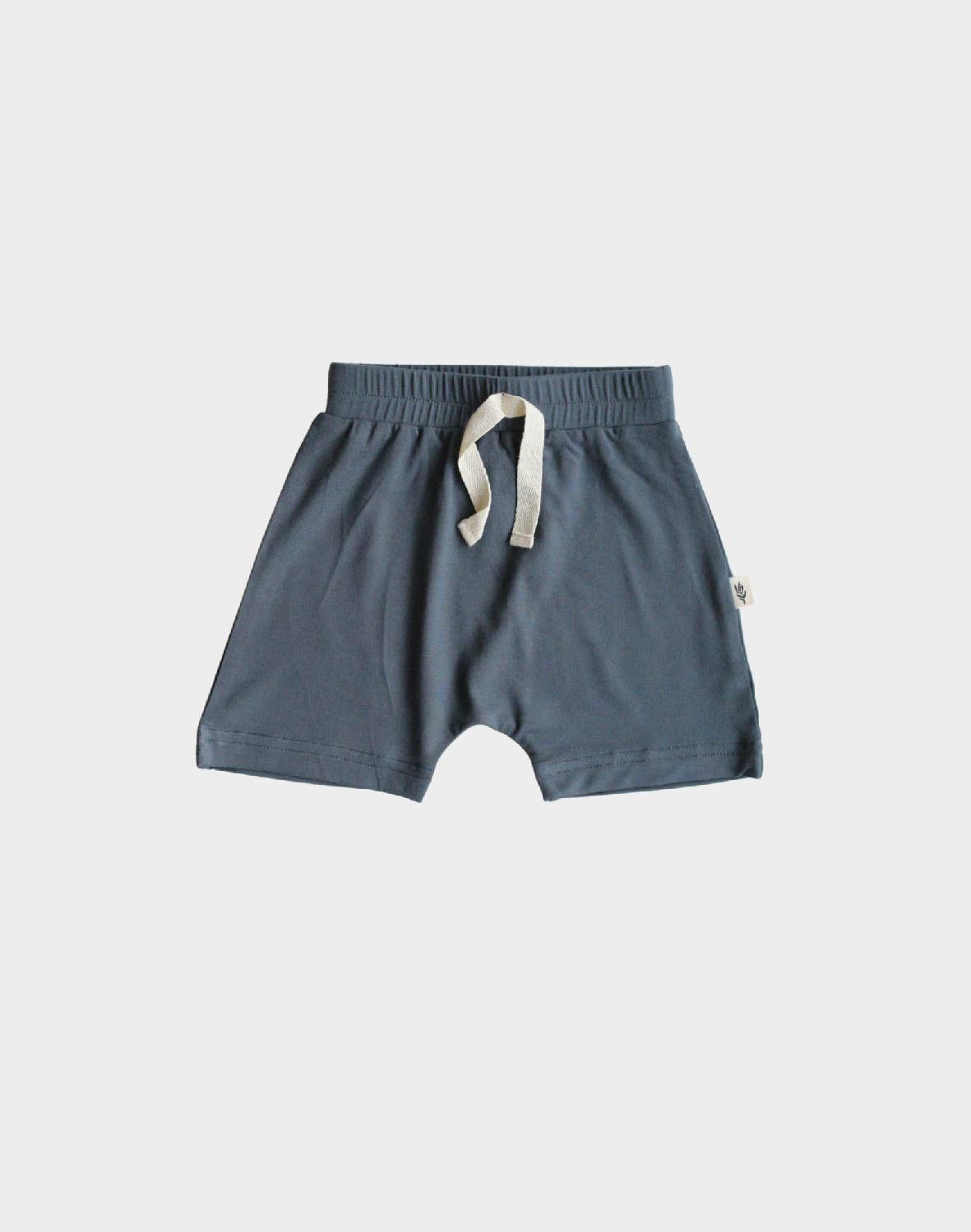 covelBen Bamboo Harem Shorts - Dusty Blue - Premium shorts from babysprouts clothing company - Just $15! Shop now at covel0-12, 12-24, baby, baby bottom, boy, Faire, kid bottom, Kids, Toddlercovel