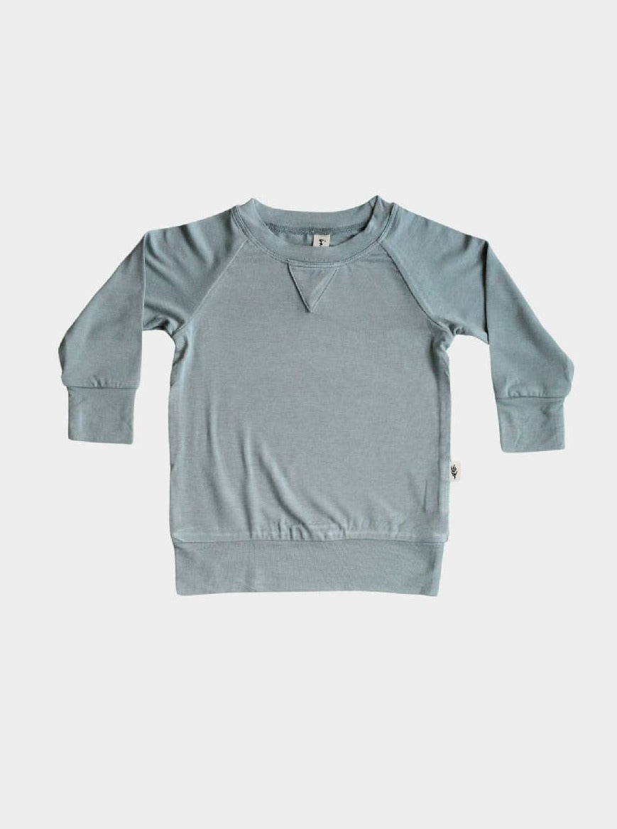 covelRyan Bamboo Raglan Sleeve Tee- Robin - Premium long sleeve tee from babysprouts clothing company - Just $28! Shop now at covel12-24, baby, baby top, boys, Faire, girls, kid top, Kids, Toddlercovel