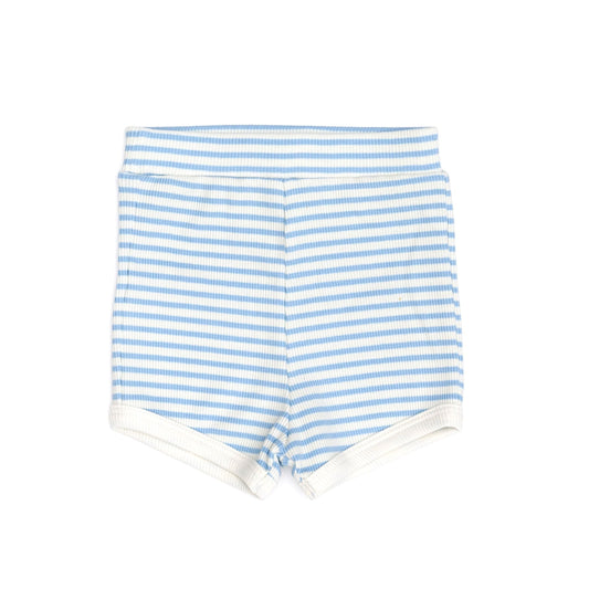 covelBlue Stripes Shorts - Premium shorts from TunTun - Just $15! Shop now at covel12-24, baby, baby bottom, boyscovel