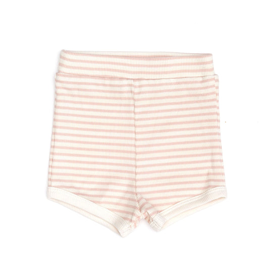 covelPink Stripes Short - Premium shorts from TunTun - Just $15! Shop now at covel12-24, baby, baby bottom, girlscovel