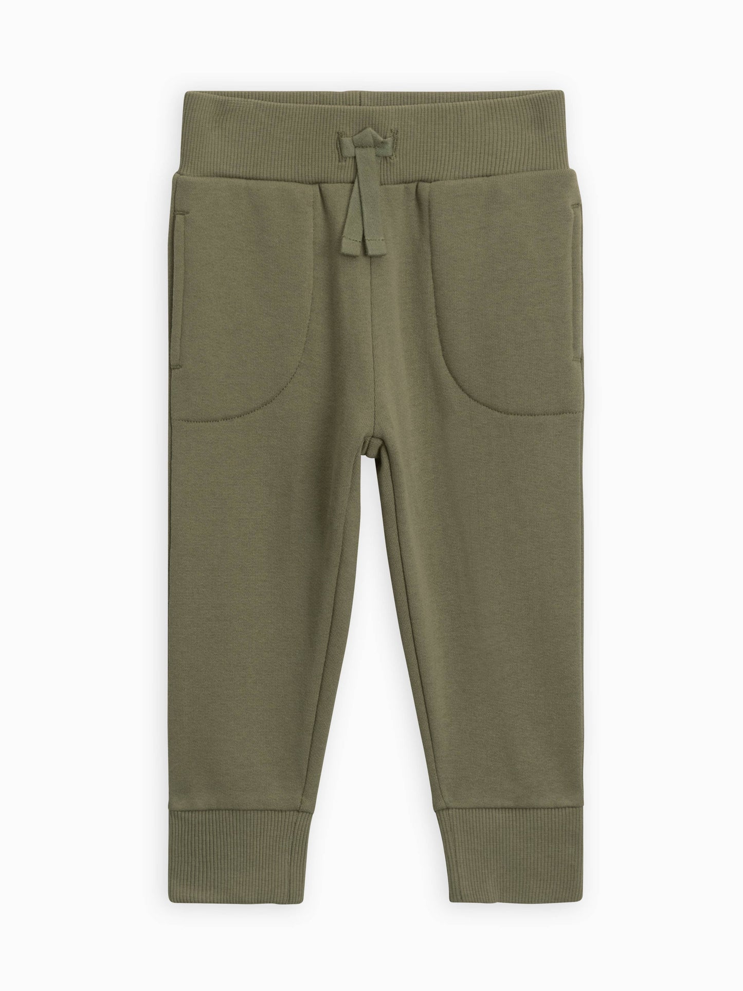 covelCalvin French Terry Joggers - Forest - Premium jogger from Colored Organics - Just $24! Shop now at covel12-24, baby, baby bottom, boys, Faire, kid bottom, new baby, Toddlercovel