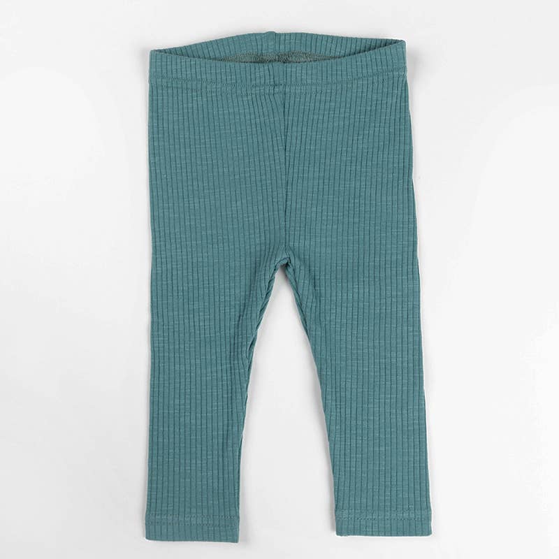 covelKyle Cotton Ribbed Leggings - Teal - Premium legging from Ponchik Babies + Kids - Just $14! Shop now at covel12-24, baby, baby bottom, baby pajamas, boys, Faire, girls, kid bottom, kid pajamas, Kids, Toddlercovel