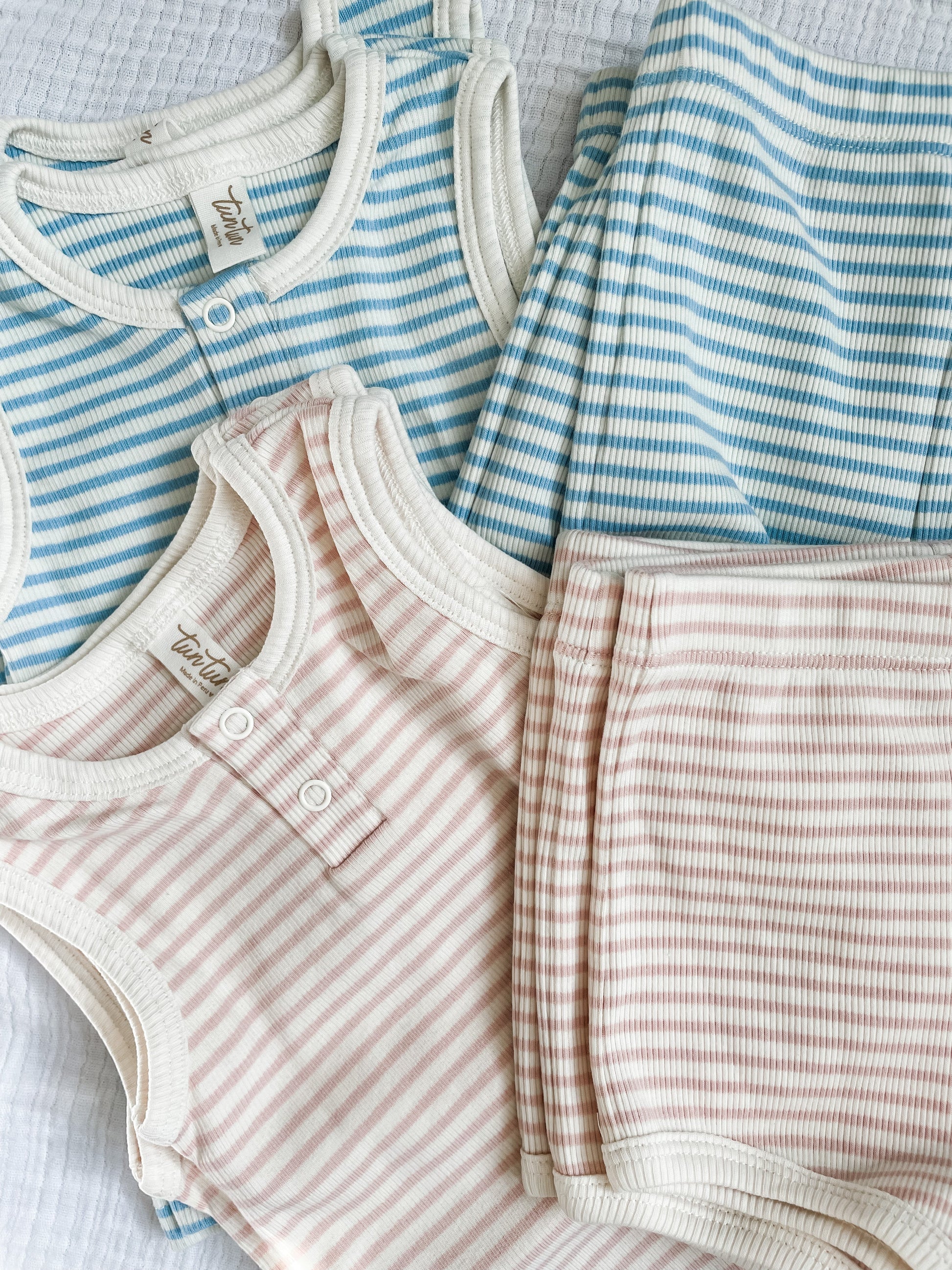 covelPink Stripes Tank - Premium tank from TunTun - Just $18! Shop now at covel0-12, 12-24, baby, baby top, girlscovel