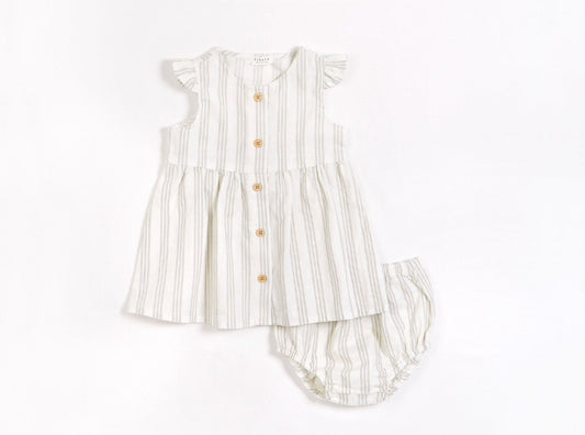 covelEmma Dress & Bloomer Set - Premium dress from Petit Lem - Just $20! Shop now at covel0-12, 12-24, baby, baby dress, girlscovel