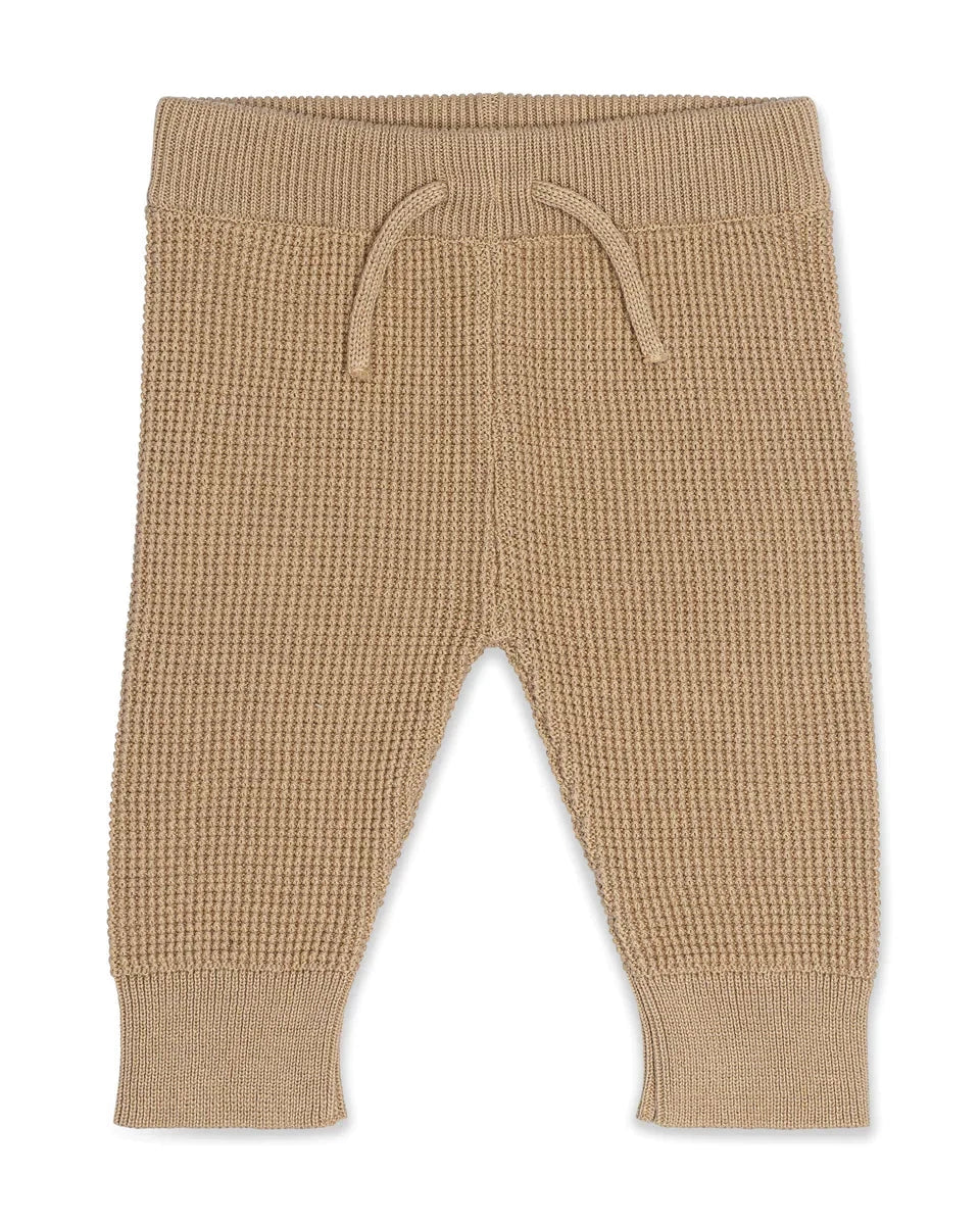 covelJude Waffle Joggers - Sandcastle - Premium jogger from Dear Hayden - Just $36! Shop now at covel0-12, baby, baby bottom, boys, girls, kid bottom, Toddlercovel